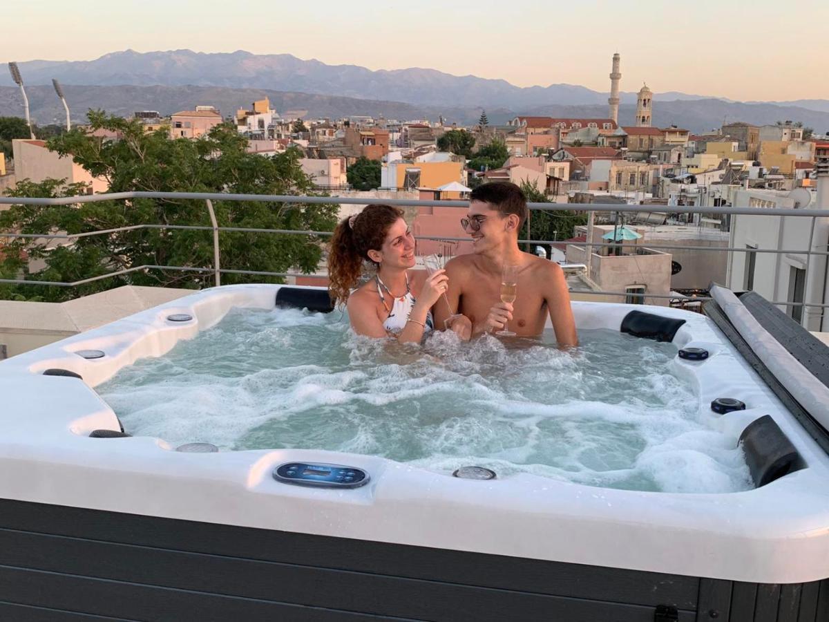 Boutique Hotel Fortino Hriszí Aktí Haniá Kültér fotó