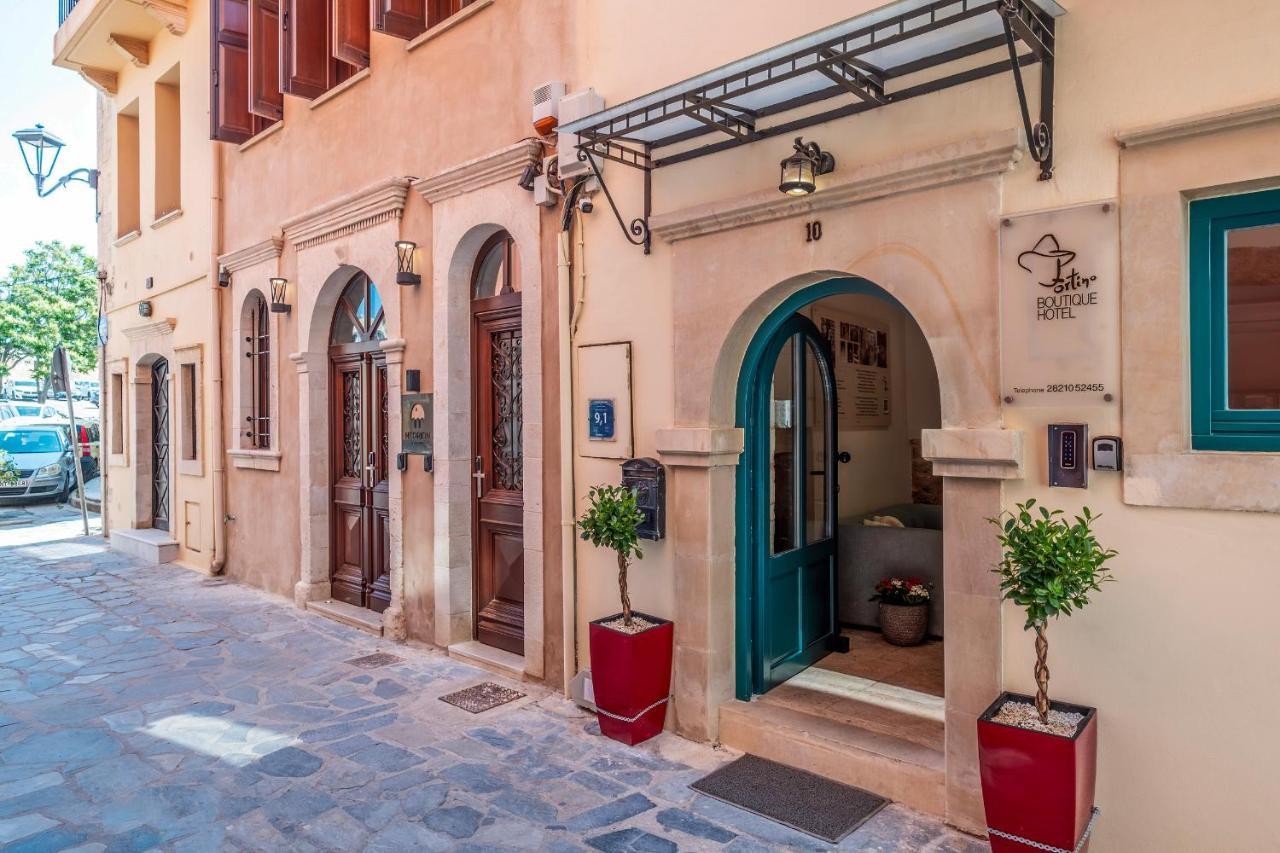 Boutique Hotel Fortino Hriszí Aktí Haniá Kültér fotó