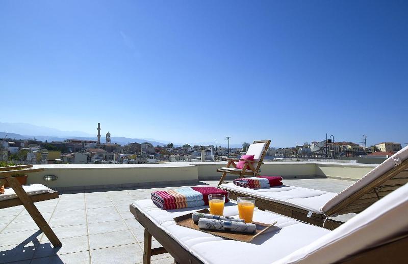 Boutique Hotel Fortino Hriszí Aktí Haniá Kültér fotó