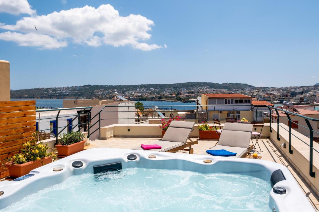 Boutique Hotel Fortino Hriszí Aktí Haniá Kültér fotó