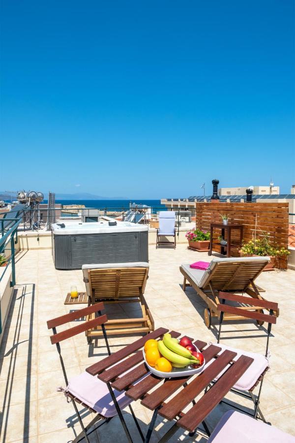 Boutique Hotel Fortino Hriszí Aktí Haniá Kültér fotó